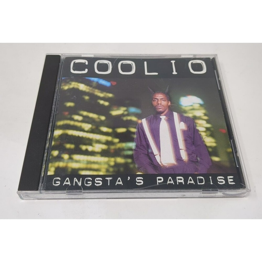 Gangsta's Paradise Coolio CD Album 1995 Tommy Boy VTG 90s 1990s Rap Hip-Hop
